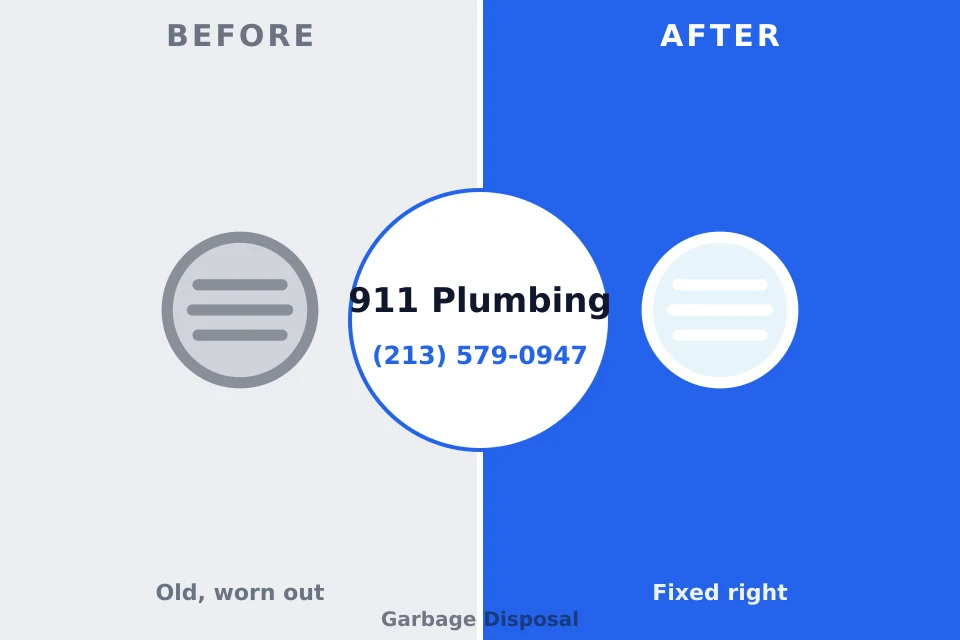 Before and after: plumbing repair Greenfield, IL